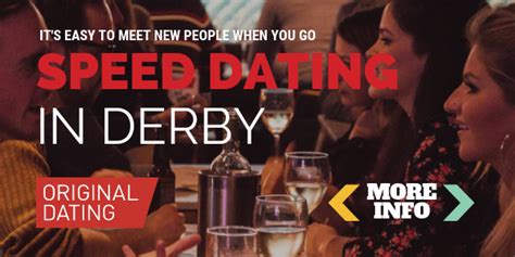 dating derby|SPEED DATING DERBY